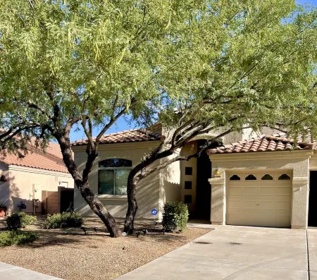 Relax with Sonoran Nature Preserve views plus bike trails & several golf courses