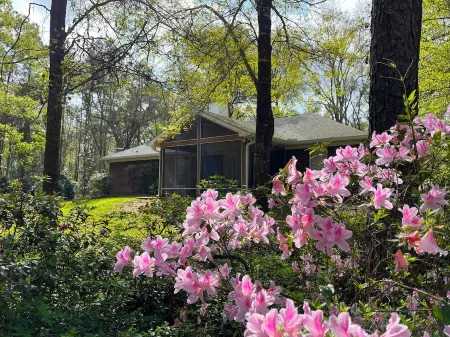 The perfect retreat!  Tucked away on a private lane, 15min to downtown Fairhope. Отели в г. Болдуин