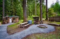 Rustic studio cabin, nestled in the trees, under a mile to Mt. Rainier entrance. Hotels near Mount Rainier National Park