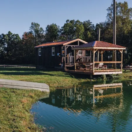 Tiny Cabin At The Pond