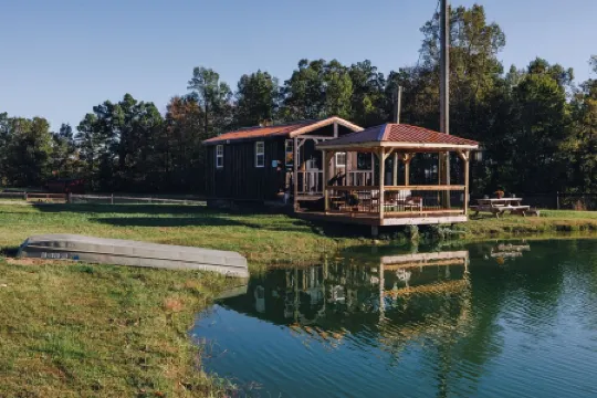 Tiny Cabin At The Pond