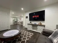 Quiet and modern 2 bed 1 bath apartment with changing sand table