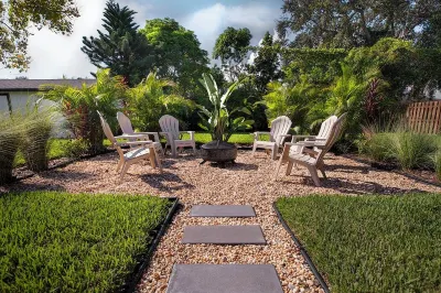 Luxury Home with Backyard Oasis near 12 min to Beach. Hotels near Health Awareness
