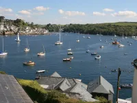 Cottage (2 bedrooms - 3 beds)  Polruan Fowey-stunning views over the estuary+sea Hotels in Fowey