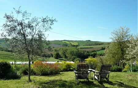 Apartment in the newly built straw bale house Valle delle Rose -