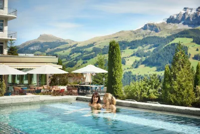 Bellevue Parkhotel & Spa - Relais & Châteaux Hotels near Bergbahnen Adelboden AG