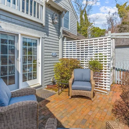 Maushop Village, 2-Bedroom, 1.5 Baths, Sleeps 4,  A/C, Patios & Private Beach
