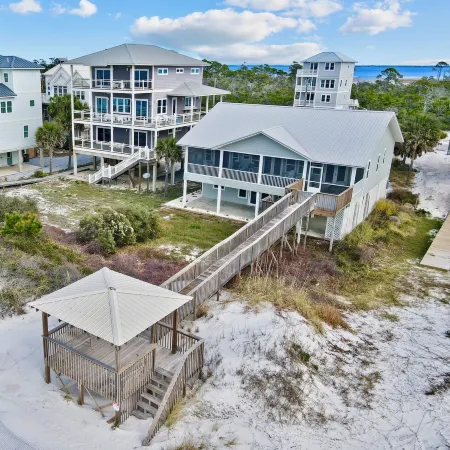 6 Bed/3 Bath North Cape San Blas Beach Front Home - Steps to the Ocean!!