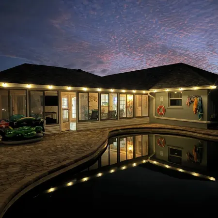 4-bedroom house in Melbourne Beach w/ heated pool and only steps to the beach