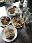 Victoria Square & the Orangery - breakfast