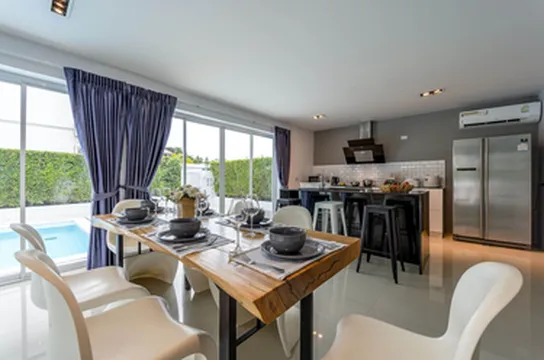 รูปภาพของโมเดิร์นพูลวิลล่า 4 ห้องนอน - วีวาย