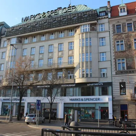 EA ApartHotel Melantrich Отели рядом с достопримечательностью «Прага — центр города»