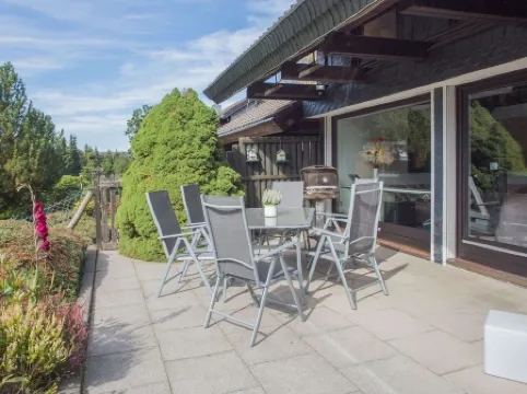 Modern Ferienhaus Nahe Von Winterberg Mit Garten