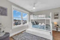 1 block to beach, Beach Equipment, Linens + Towels, 8 beach badges