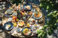 Hang Loose Cottage Hotel & Resort 4 Stelle Gizzeria Calabria - breakfast