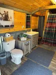 Charming cabin in delightful Duquette with AC near miles of ATV trails.