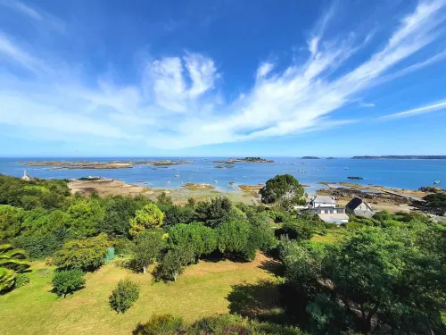 Maison Le Panorama Tadou Coz - 100% vue mer à 5-10 min des Plages Hôtels à : Ploubazlanec
