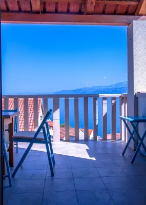 Luxury apartment with breathtaking sea views in Postira, Brac Island Hotels in Postire