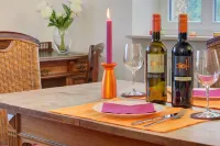 Apartment with terrace in the middle of the historic village of Hambach / Pfalz