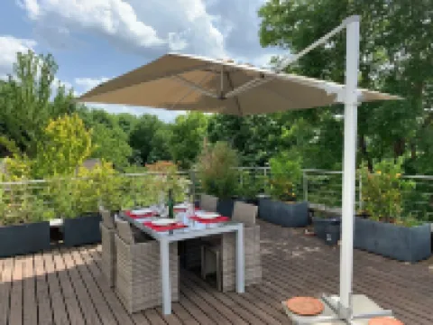 Penthouse Trier mit Großer Dachterrasse und Aussicht Über Trier