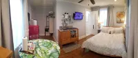 Poolhouse studio, historic neighborhood