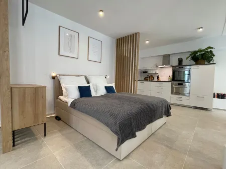 Unique city center studio with carport