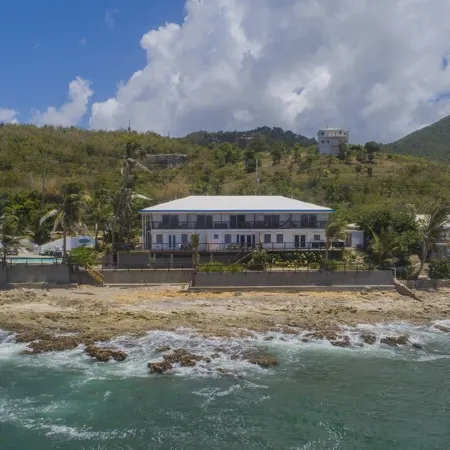 Oceanfront.  Saltwater Pool. Walk to Cane Bay Beach & Restaurants.