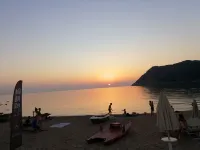 The blue holiday home of La Pervinca