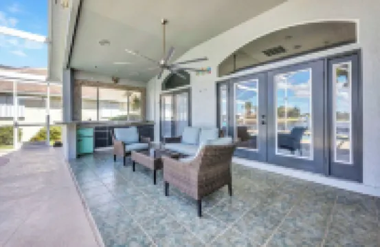 INCREDIBLE WATER VIEW!! NEW LUXURY REMODELED HOME; HEATED SALT POOL, GOLF NEARBY