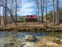 Tranquil Waterfront Valley Cabin With Views