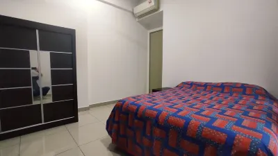 Spacious 2-Bedroom with Morning's Sea View & Amenities 피낭 대교 주변 호텔