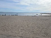 Charming 2 bedroom tourist cabin only 5 min walk from sandy shore of Balm Beach. Hotels in Tiny