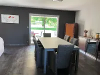 TY NOUCHKA.    GROUND FLOOR HOUSE.ON 1300M2 OF GREENERY MORBIHAN PLUVIGNER.