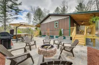 Scenic Murphy Cabin w/ Hot Tub, Fire Pit & Views - 3-Star