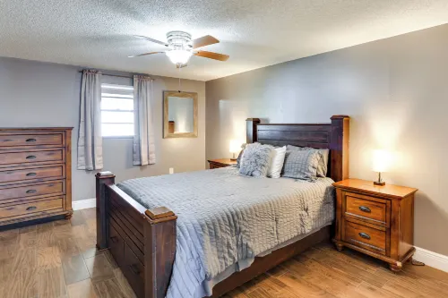 Walk to Lake Placid: Family Home w/ BBQ & Bar Area - WiFi