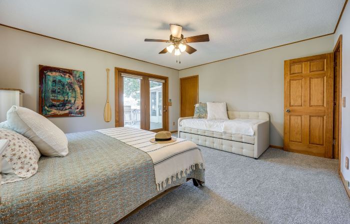 Delton Oasis Retreat w/ Lake Views & Deck!