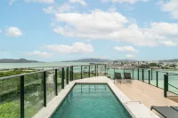 The Bridge by Viva - Prédio Com Piscina No terraço e Academia em Floripa - salle de sport