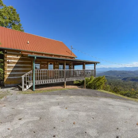 Super View,Smoky Mtn Log Cabin,Pool Table,Hot Tub