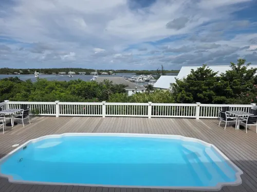 Indigo House with private pool, dock slip, & house generator on Green Turtle Cay - 4-Star