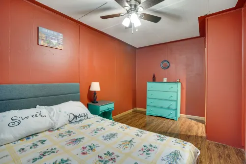 French Lick Getaway w/ Deck, Grill & Fire Pit! - parking