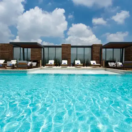 Hilton Mexico City Santa Fe Отели рядом с достопримечательностью «Ибероамериканский университет»