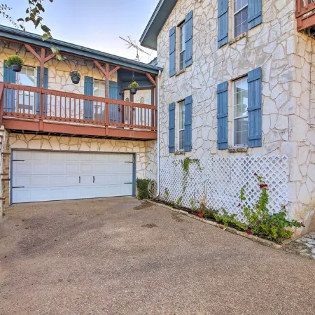 Sunny Lakefront Escape w/ Private Beach & Deck