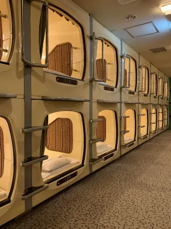 Funabashi Grand Sauna and Capsule Hotel Отели рядом со станцией JR Funabashihoten station