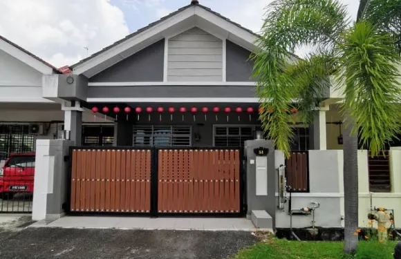 位於峇株巴轄市中心的3卧室獨棟房屋-100平方米|帶2個獨立浴室