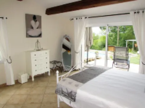 Barjac Villa Pastis - Gîte with swimming pool and view of the Cévennes mountains Hoteles en Barjac