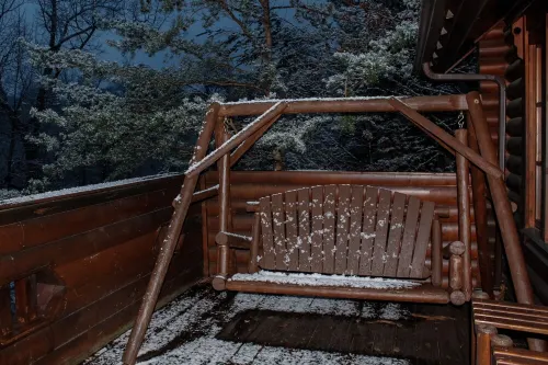 Get away for awhile and relax at God's Blessings cabin. Very quiet and peaceful.