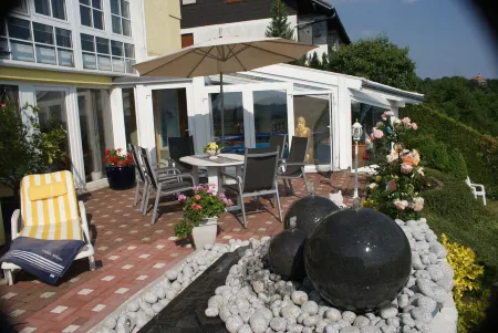 South-facing slope with panoramic views Wellness oasis in the house Отели в г. Санкт-Андреасберг