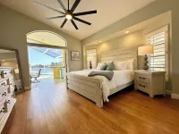 INCREDIBLE WATER VIEW!! NEW LUXURY REMODELED HOME; HEATED SALT POOL, GOLF NEARBY