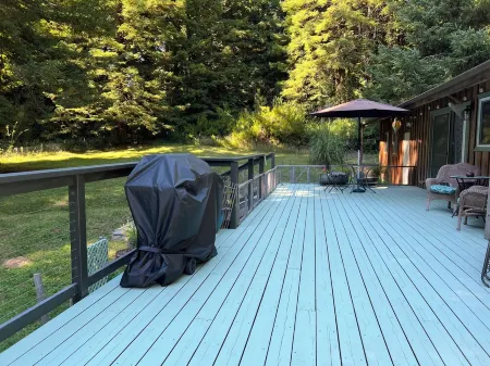 Peaceful, private 3BD home nestled in the redwoods