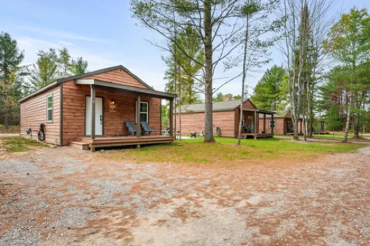 Cabin #1 at Northern Comfort with opt. side x side rental